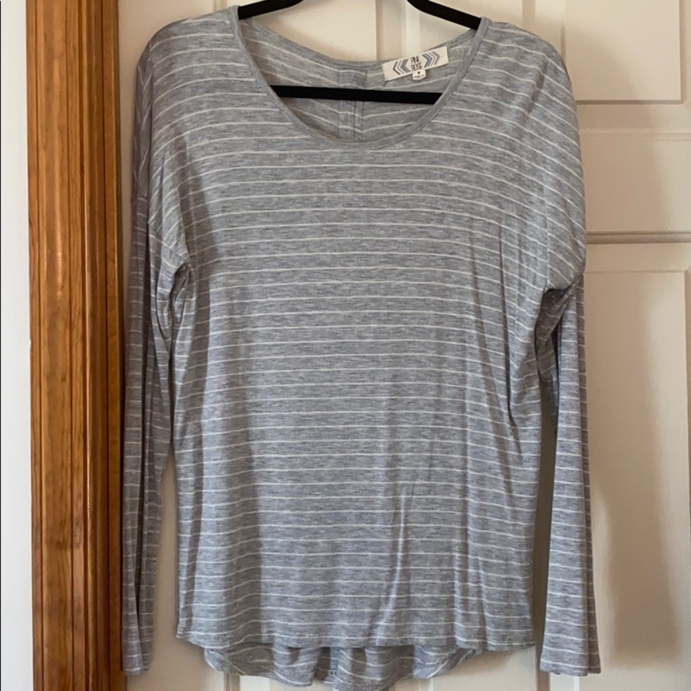 Long Sleeve Stripe Tee